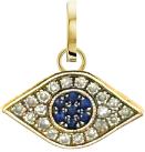Charm - Sapphire Protective Eye Charm
