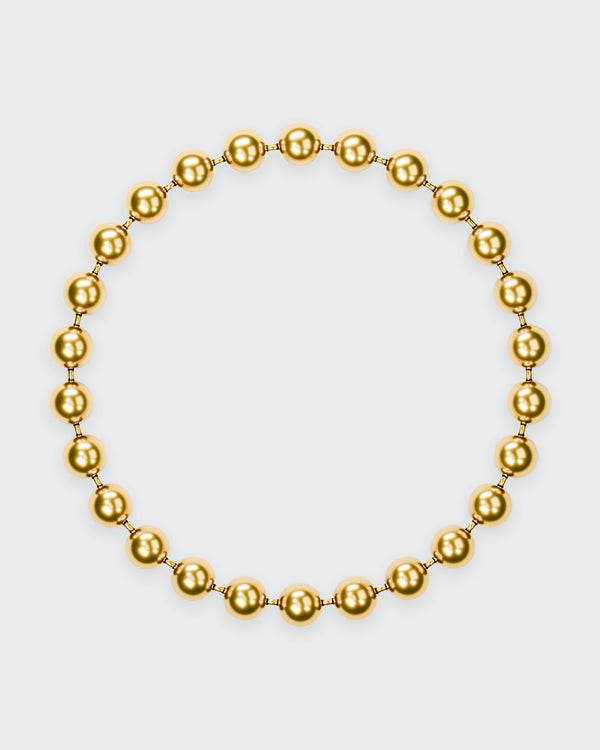 Ball Chain Bracelet in 14K yellow gold