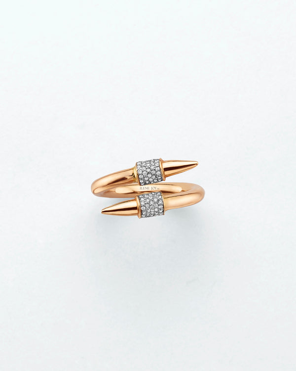 Duet Spike Ring