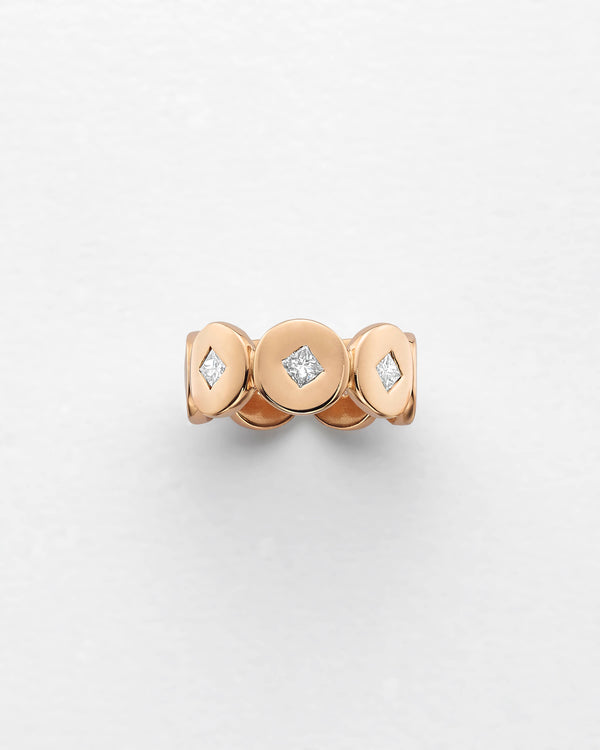 Medallion Eternity Ring