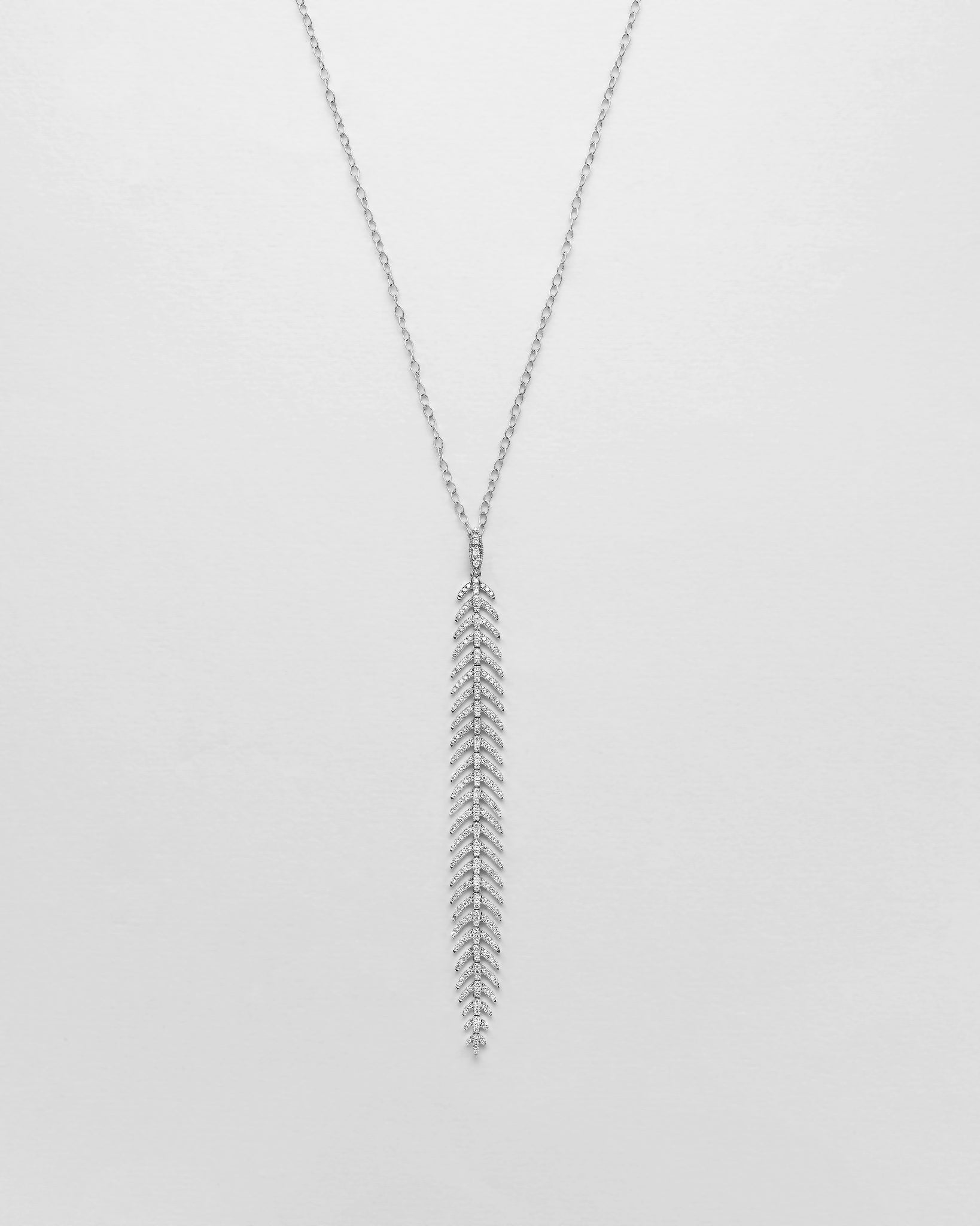 FINE FEATHER CHAIN NECKLACE