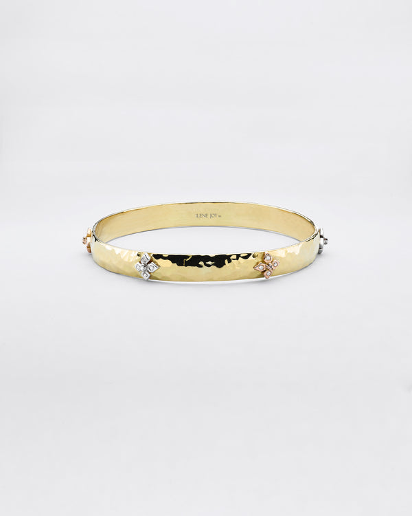 Bracewell Pointed Petal Bangle