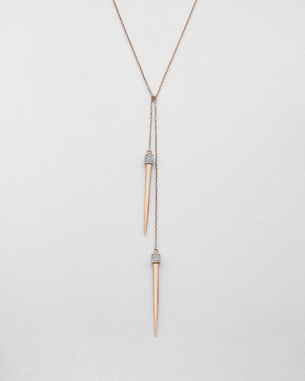 Split Ends Spike Lariat