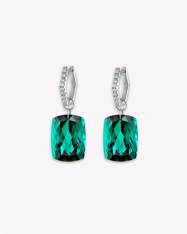 CHANCE SETLESS CHARM EARRINGS