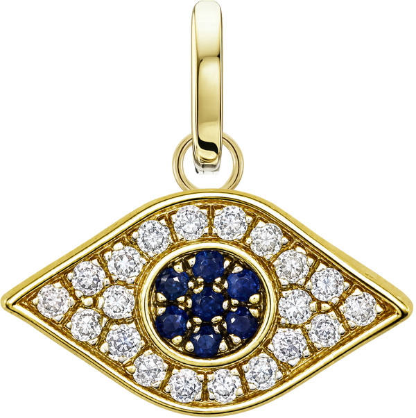 Sapphire Protective Eye Charm
