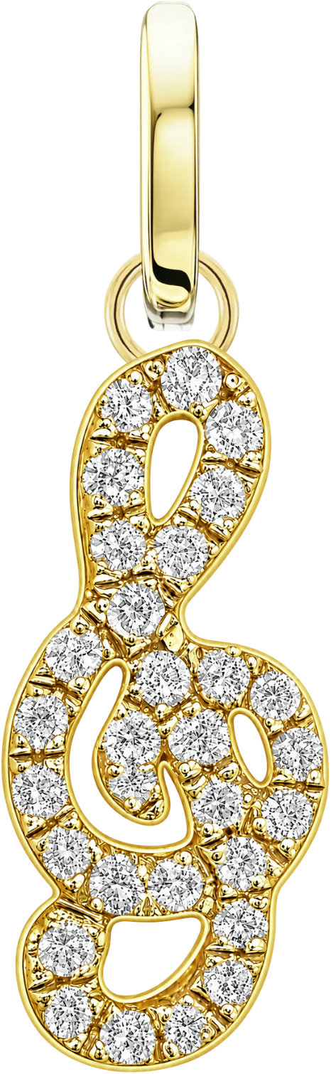 Treble Clef Charm