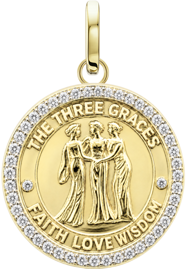 Three Graces Medallion