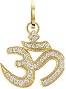 Charm - Celestial Om Charm
