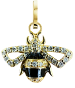 Charm - Enamel Bee Charm