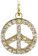 Charm - Peace Sign Charm