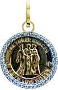 Charm - Three Graces Medallion