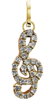 Charm - Treble Clef Charm