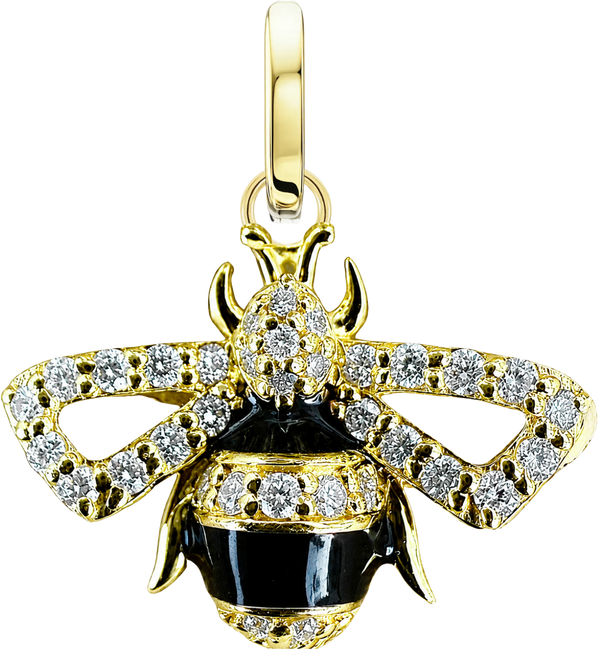 Enamel Bee Charm