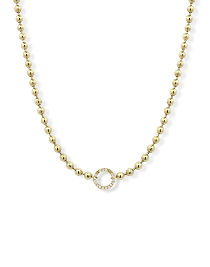 De La Mer — Ball chain look