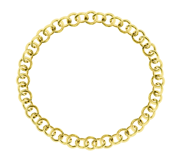 Circle Chain Bracelet - product view