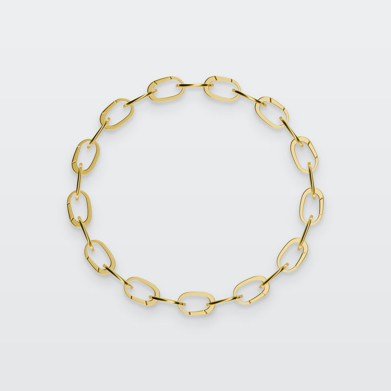 Special Hinged Oval Bracelet