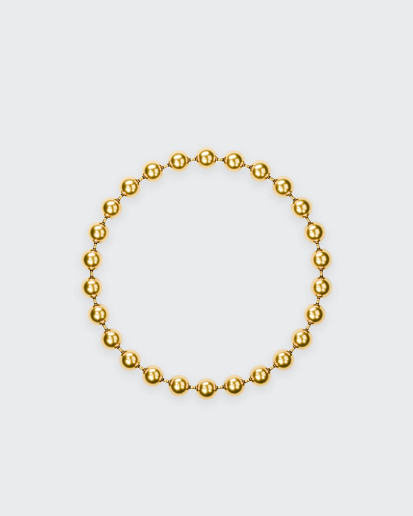 Ball Chain Bracelet in 14K yellow gold