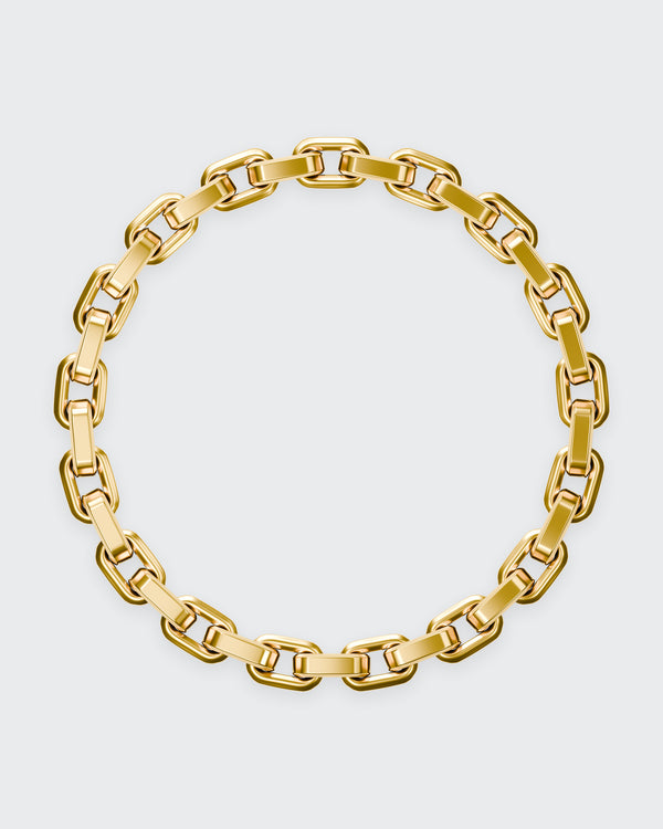 Box Chain Bracelet in 14K yellow gold