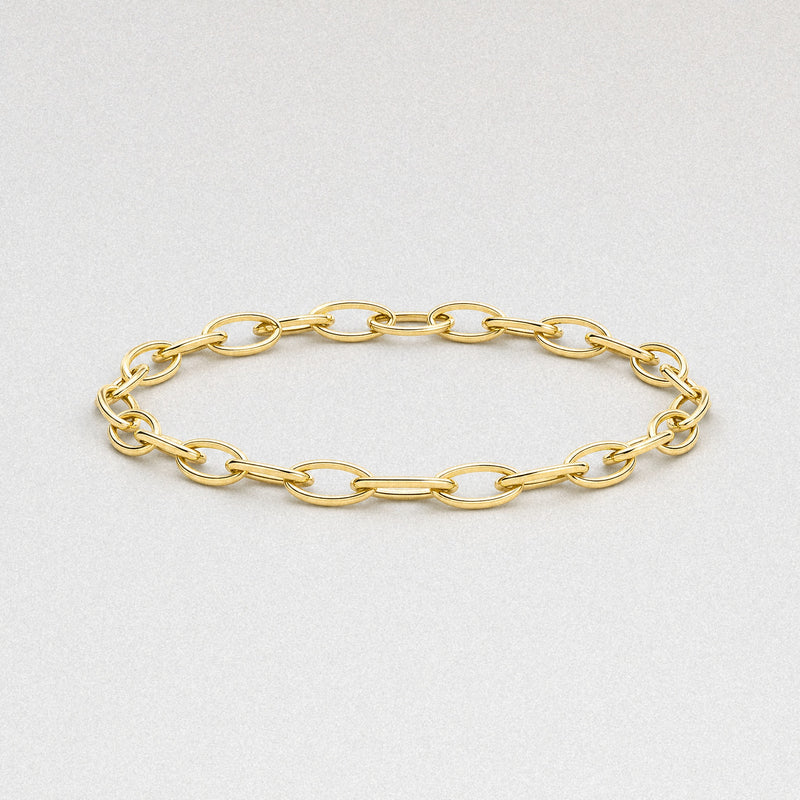 Oval Chain Bracelet