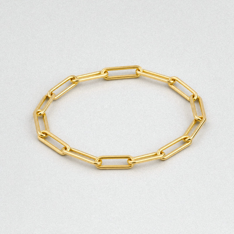 Paperclip Chain Bracelet