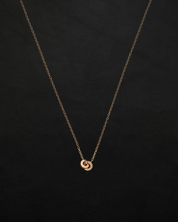 Chain Reaction Interlink Necklace