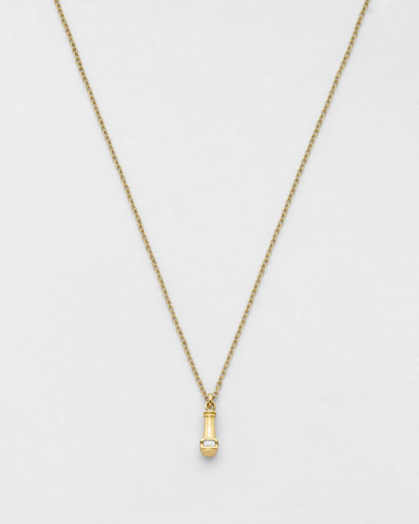 Chain Reaction Domed Pendulum Necklace