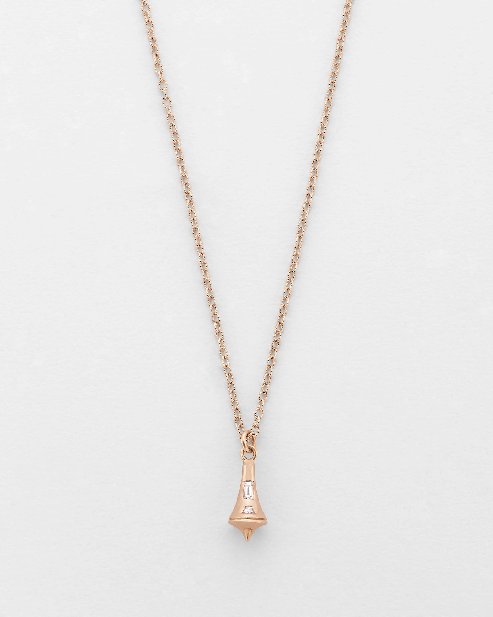 Chain Reaction Pendulum Bell Necklace