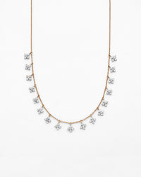 Chain Reaction Pointed Petal Necklace