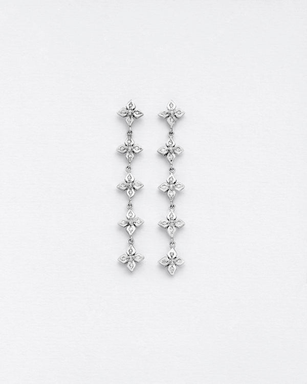 Pointed Petal Earrings
