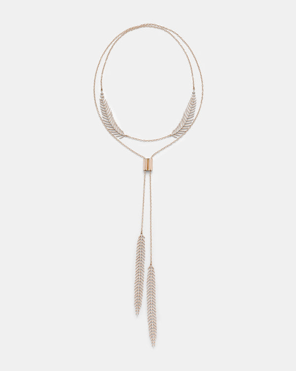Fine Feather Bolo Lariat