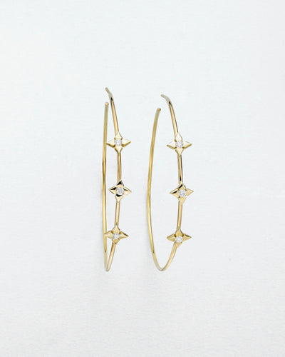 Hula Clover Trio Earrings