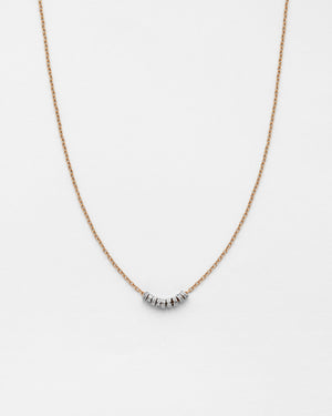 Chain Reaction Rondel Necklace