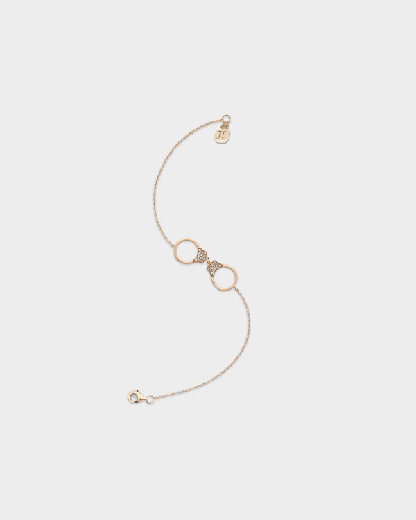 Golden Handcuff Bracelet