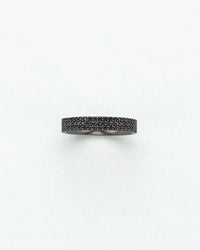 Black Diamond Midi Ring