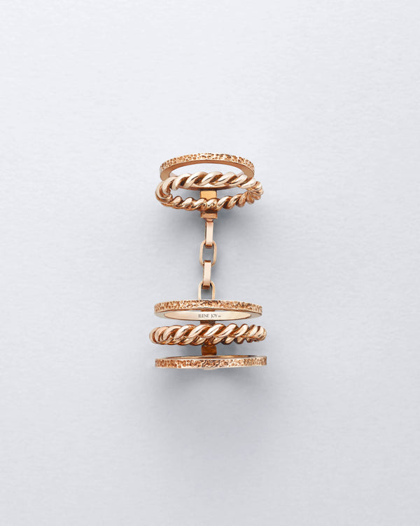Knuckler Braided Ring