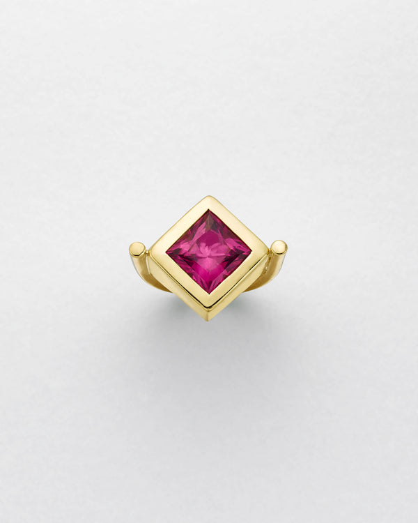La Crème Pink Tourmaline Cocktail Ring