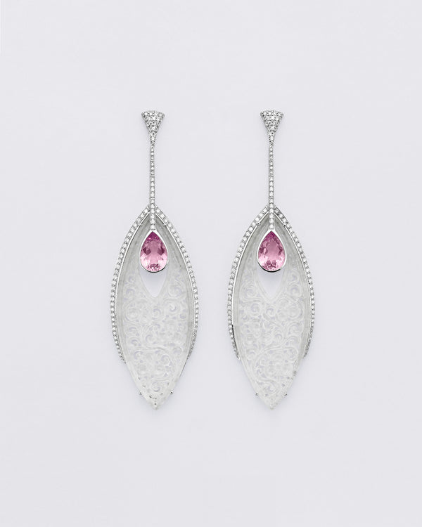 La Crème Jaded Earrings