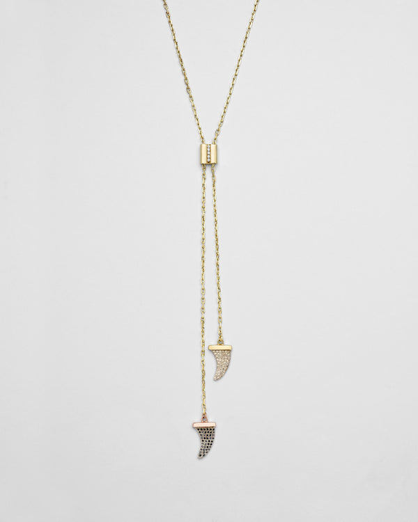 Split Fin Bolo Lariat